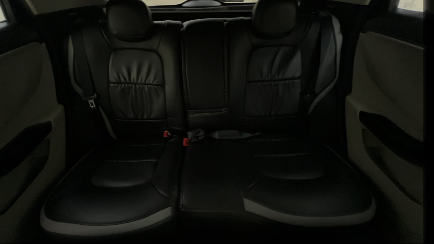 Used 2023 Tata Nexon XZ Plus Petrol Manual interior REAR SEAT CONDITION VIEW