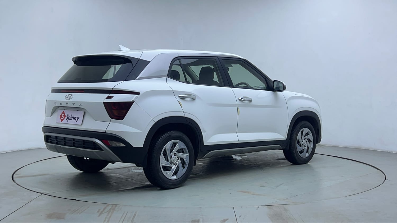Used 2021 Hyundai Creta EX 1.5 Diesel Diesel Manual exterior RIGHT REAR CORNER VIEW