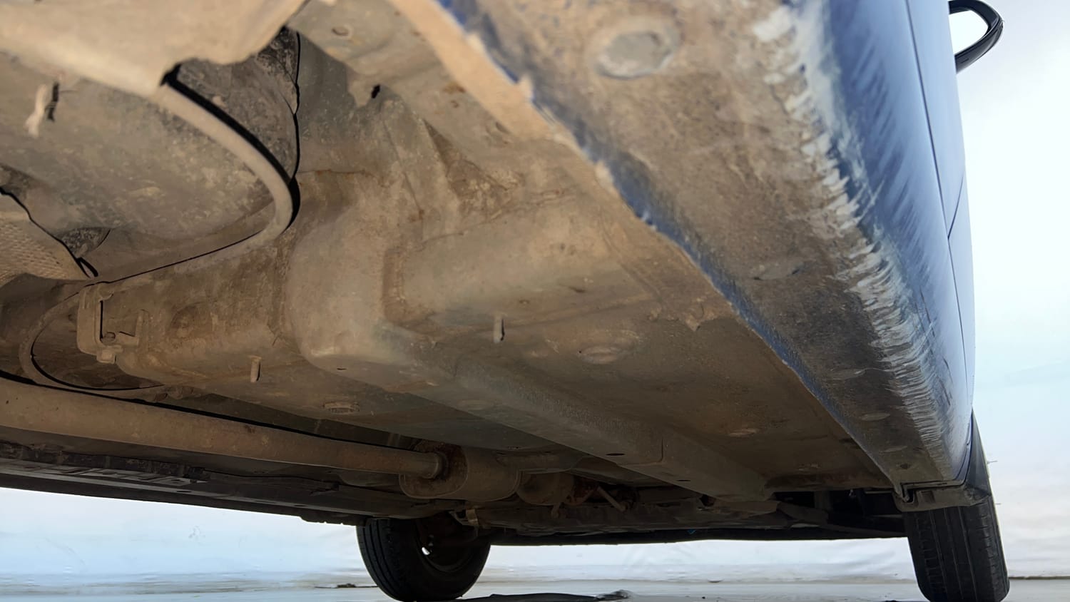 Used 2020 Hyundai Santro Sportz AMT Petrol Automatic extra REAR RIGHT UNDERBODY VIEW