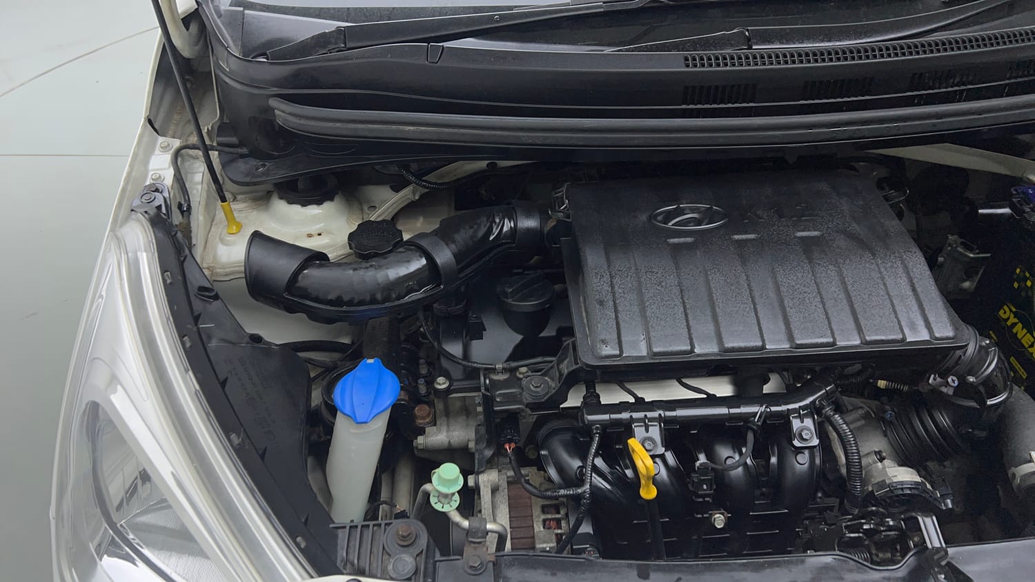 Used 2018 Hyundai Grand i10 Magna 1.2 Kappa VTVT Petrol Manual engine ENGINE RIGHT SIDE VIEW