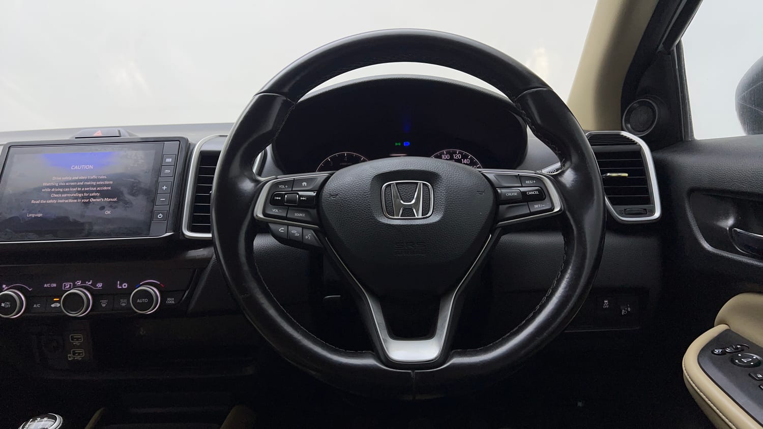 Used 2021 Honda City ZX Petrol Petrol Manual interior STEERING VIEW