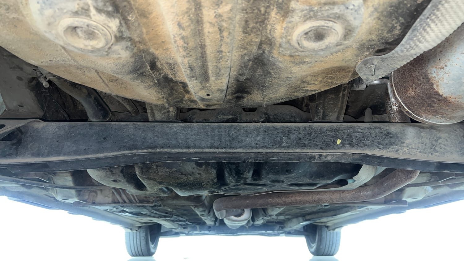 Used 2022 Hyundai i20 N Line N8 1.0 Turbo DCT Petrol Automatic extra REAR UNDERBODY VIEW (TAKEN FROM REAR)