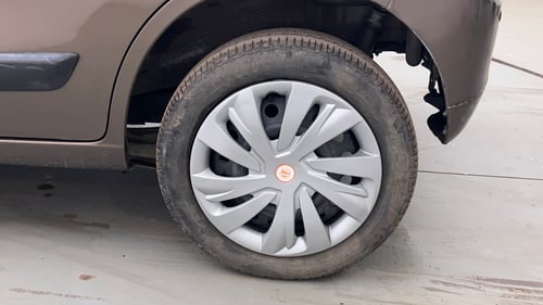 Used 2017 Maruti Suzuki Wagon R VXI Petrol Manual tyres LEFT REAR TYRE RIM VIEW