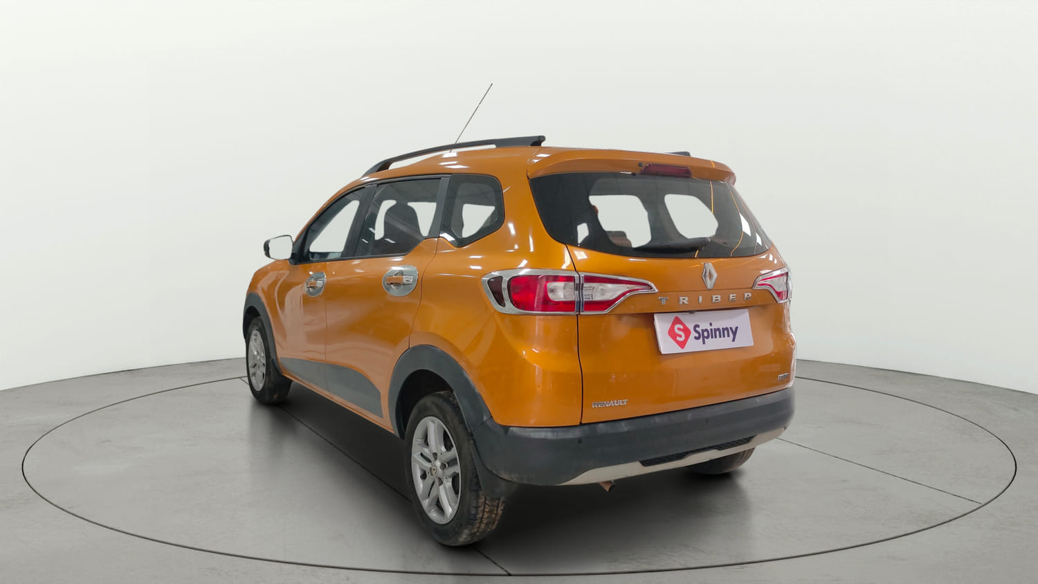 Used 2022 Renault Triber RXZ EASY-R AMT Petrol Automatic exterior LEFT REAR CORNER VIEW