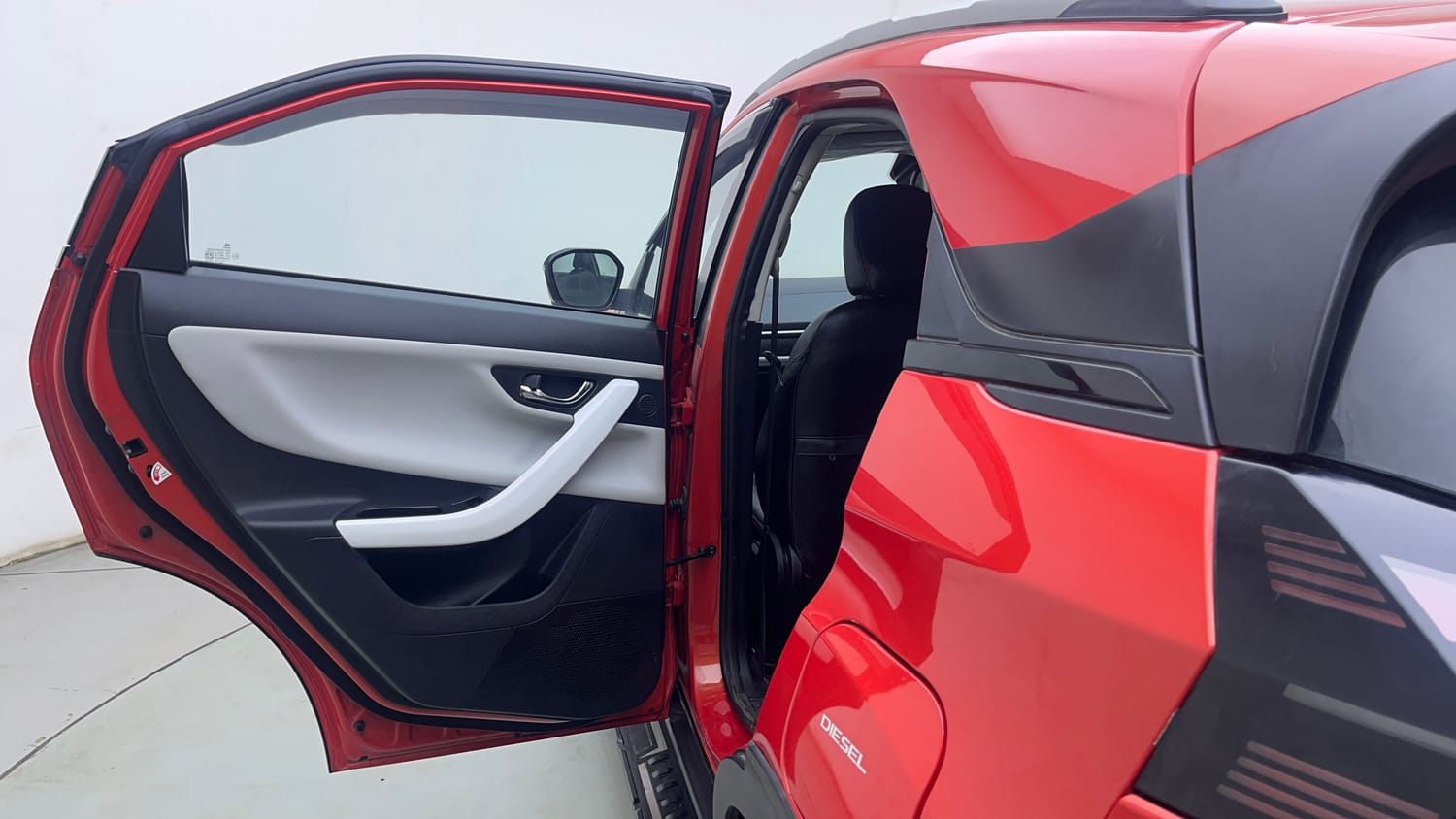 Used 2024 Tata Nexon Creative Plus S 1.5 Revotorq Diesel 6MT Diesel Manual interior LEFT REAR DOOR OPEN VIEW