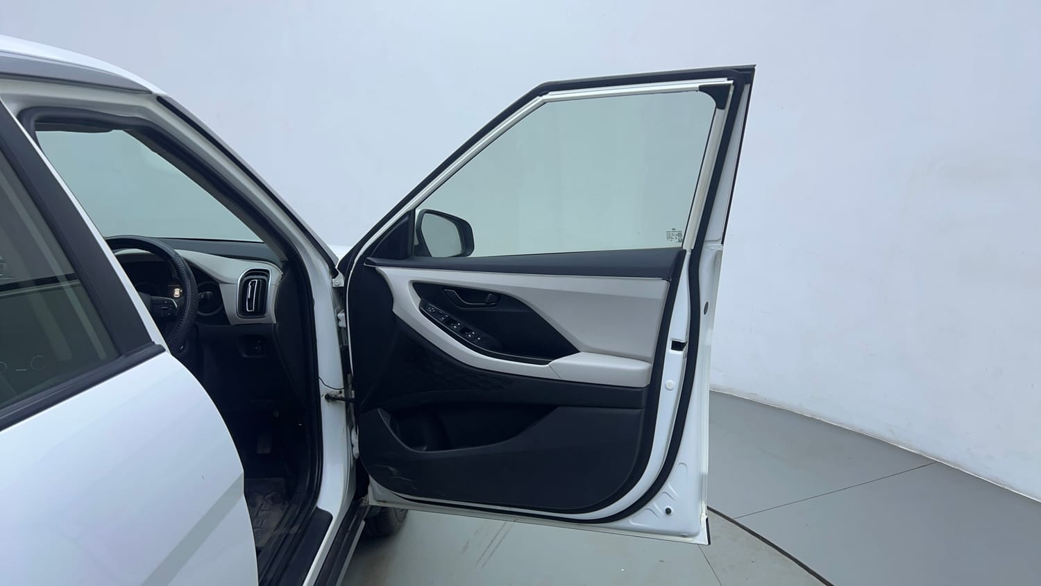 Used 2021 Hyundai Creta EX 1.5 Diesel Diesel Manual interior RIGHT FRONT DOOR OPEN VIEW
