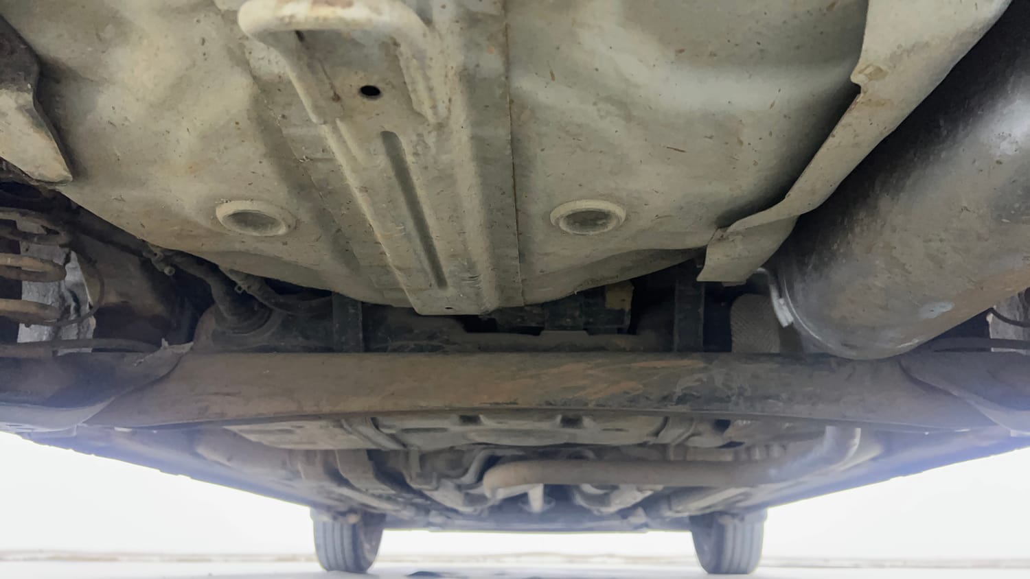 Used 2018 Hyundai Elite i20 Asta 1.2 Petrol Manual extra REAR UNDERBODY VIEW (TAKEN FROM REAR)