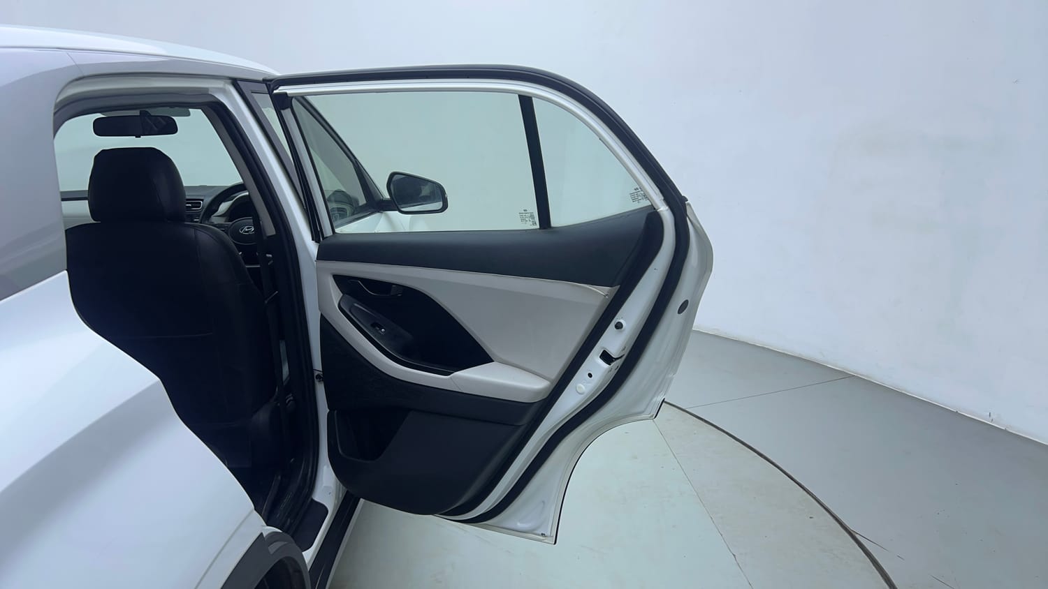 Used 2021 Hyundai Creta EX 1.5 Diesel Diesel Manual interior RIGHT REAR DOOR OPEN VIEW