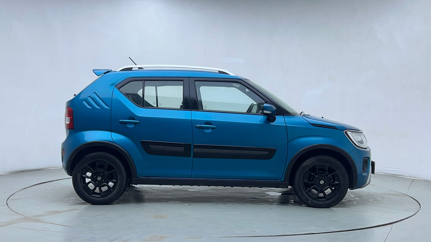 Used 2022 Maruti Suzuki Ignis Alpha 1.2 AMT Petrol Automatic exterior RIGHT SIDE VIEW