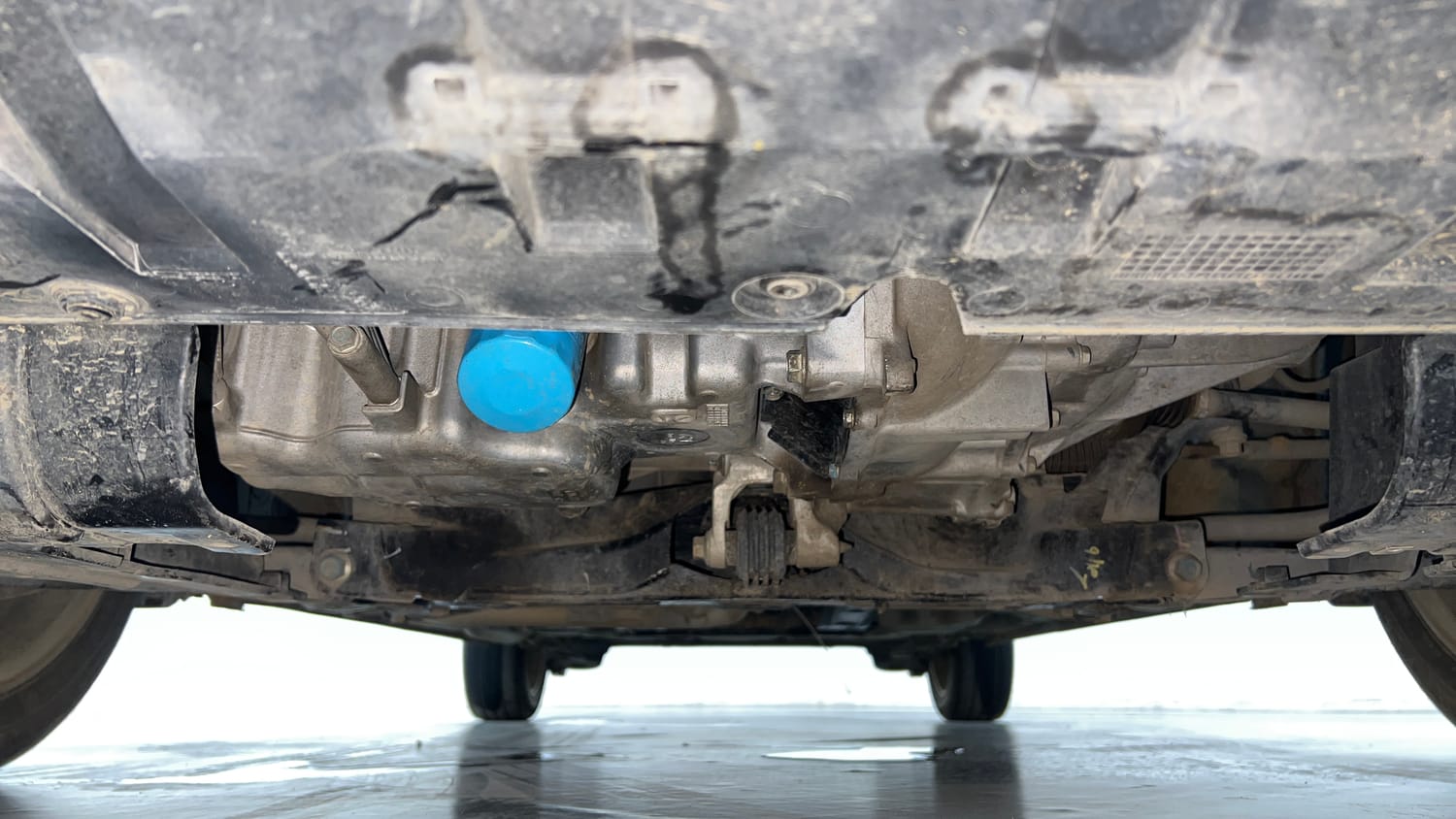 Used 2021 Honda City ZX Petrol Petrol Manual extra FRONT LEFT UNDERBODY VIEW