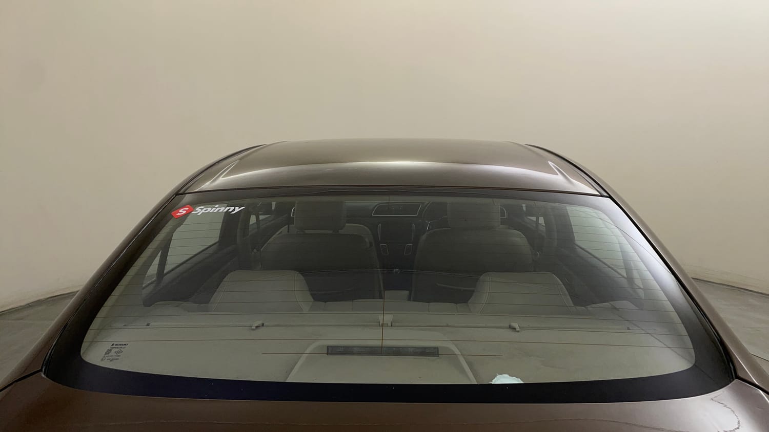 Used 2017 Maruti Suzuki Ciaz ZXI+ Petrol Manual exterior BACK WINDSHIELD VIEW