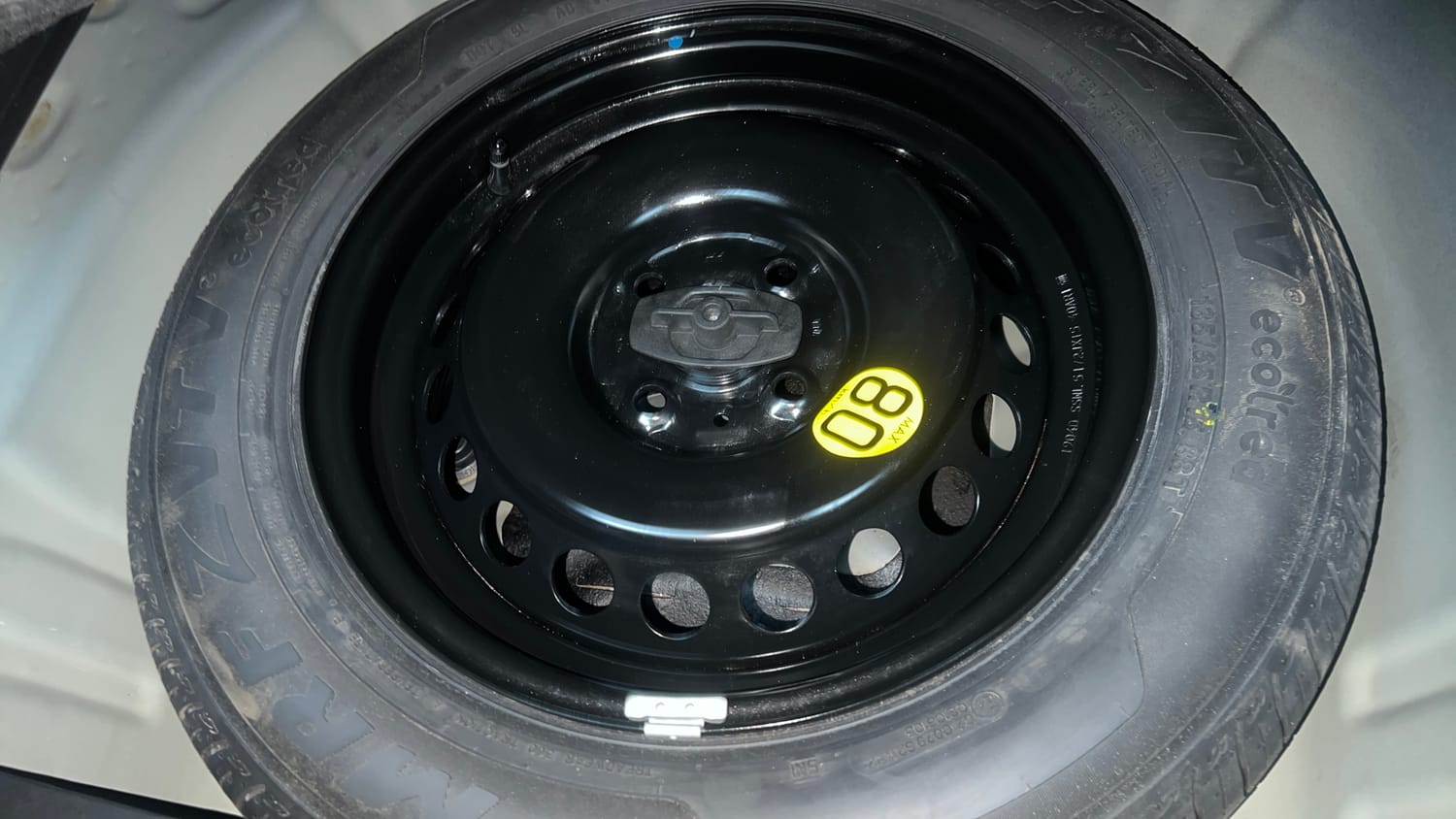 Used 2019 Toyota Glanza V CVT Petrol Automatic tyres SPARE TYRE VIEW