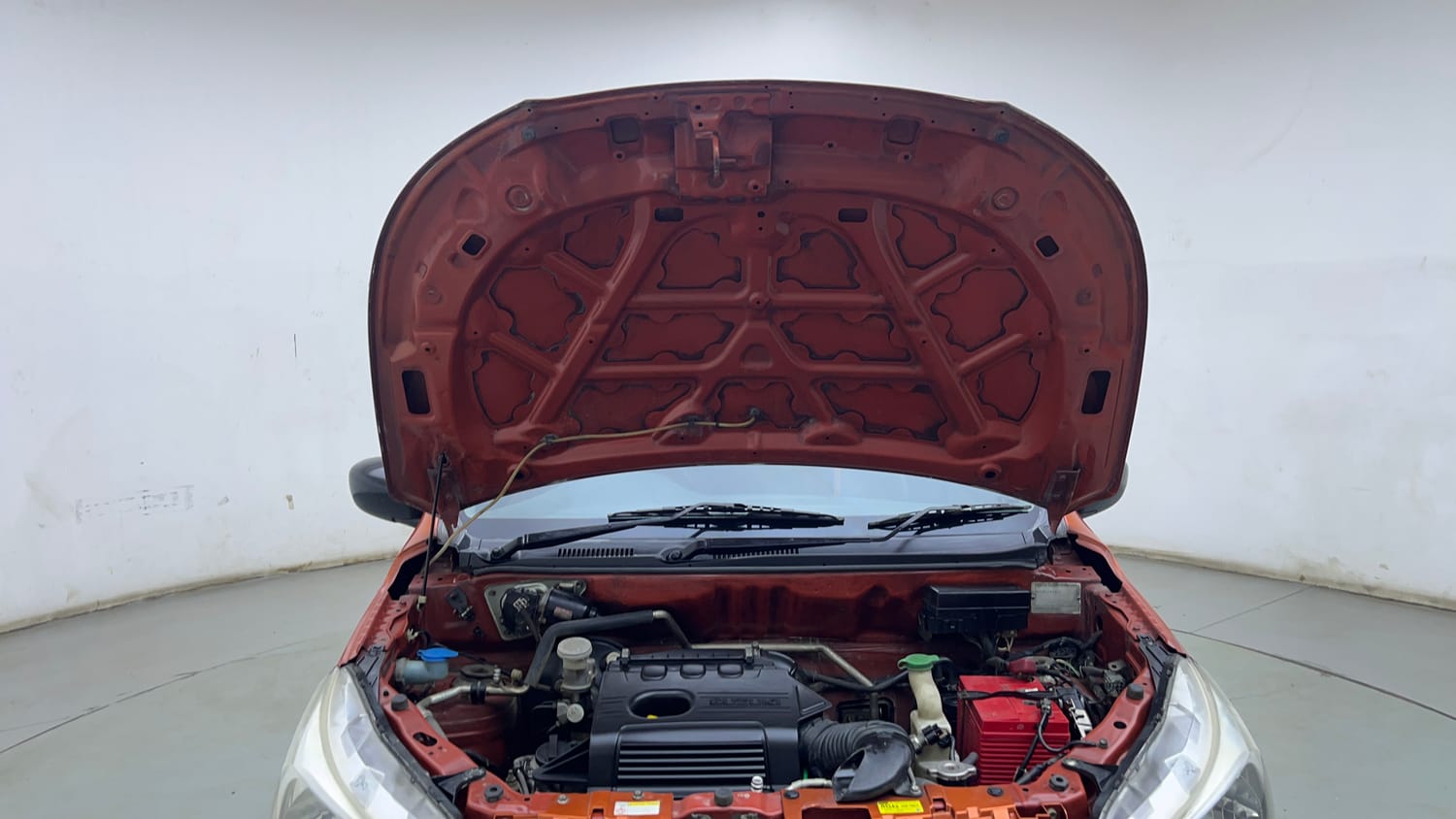 Used 2015 Maruti Suzuki Alto K10 VXi Petrol Manual engine ENGINE & BONNET OPEN FRONT VIEW
