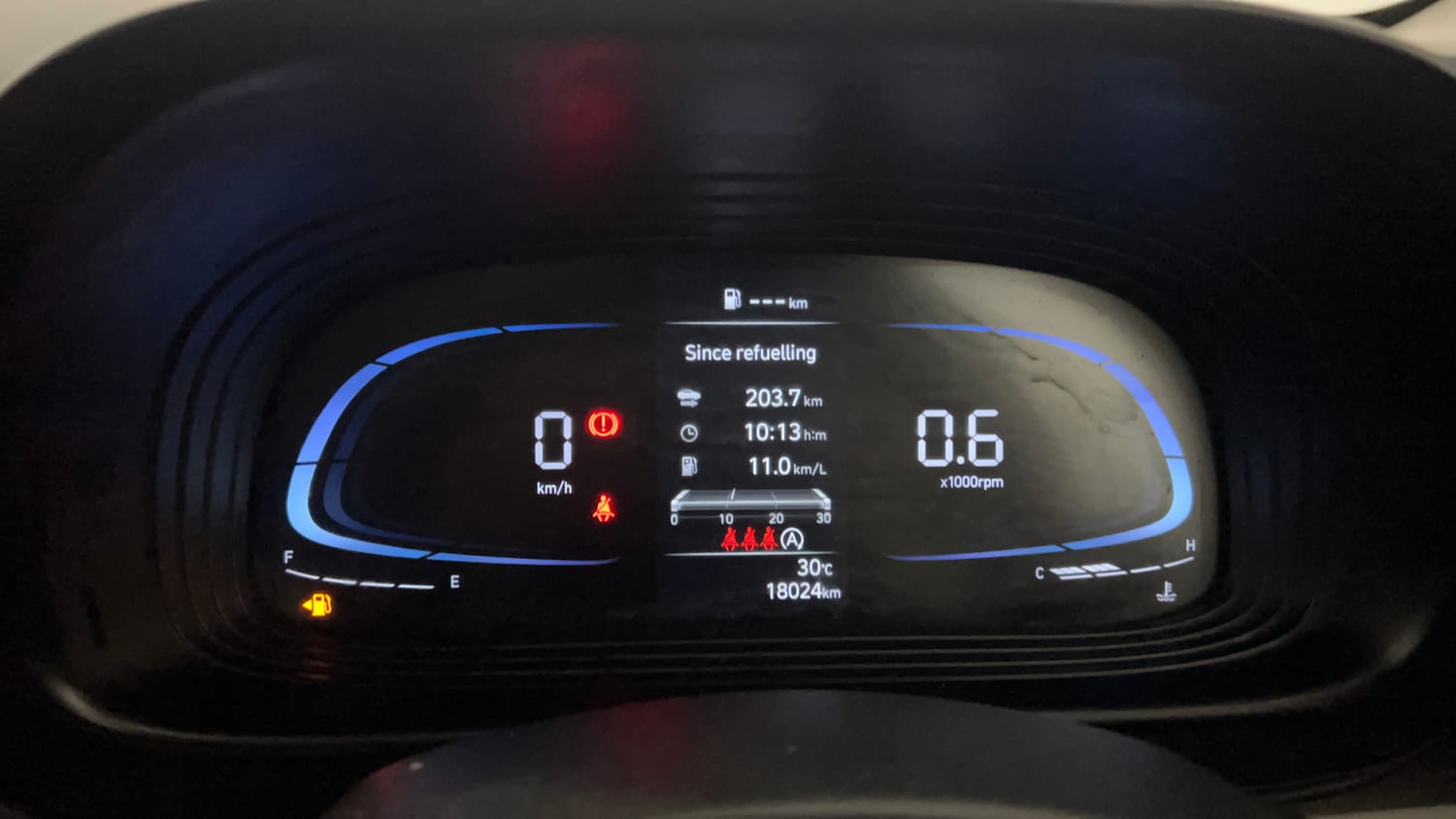 Used 2023 Hyundai Venue S (O) 1.2 Petrol Petrol Manual interior CLUSTERMETER VIEW