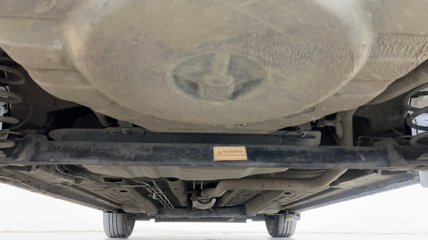Used 2023 Tata Altroz XZ Diesel Diesel Manual extra REAR UNDERBODY VIEW (TAKEN FROM REAR)