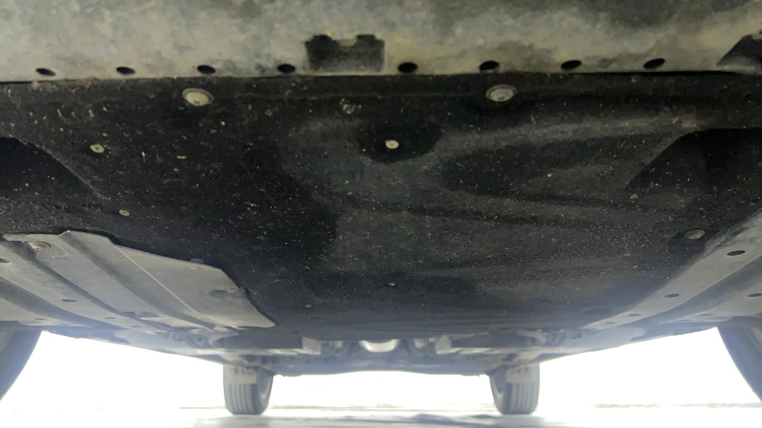 Used 2023 Maruti Suzuki Fronx Delta Plus 1.2L AGS Petrol Automatic extra FRONT LEFT UNDERBODY VIEW