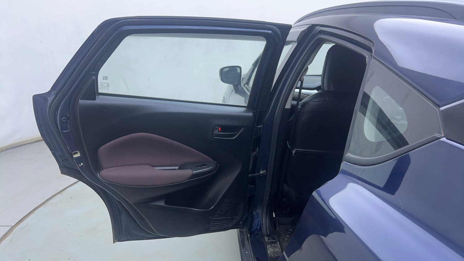 Used 2023 Maruti Suzuki Fronx Delta Plus 1.2L AGS Petrol Automatic interior LEFT REAR DOOR OPEN VIEW