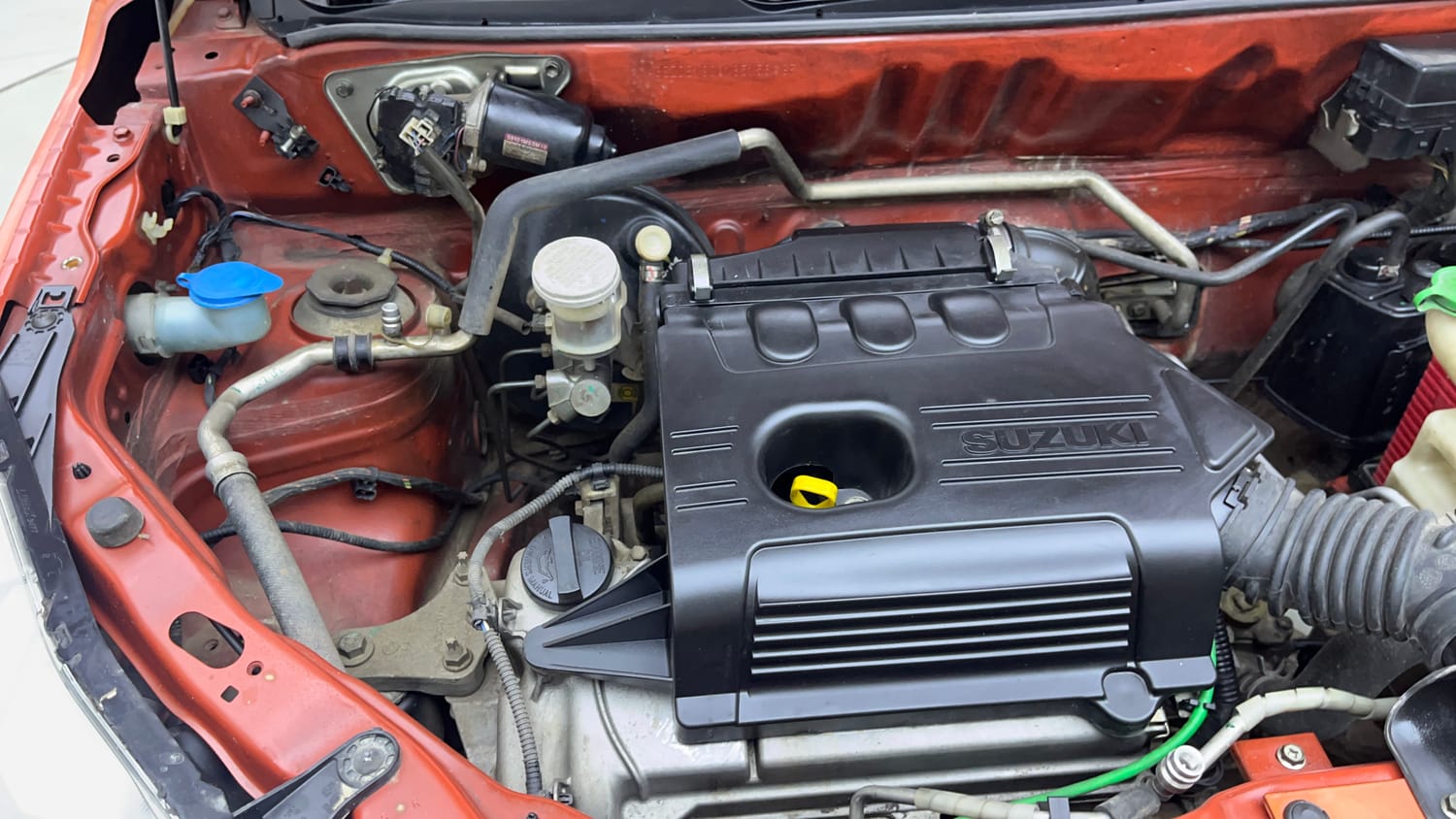 Used 2015 Maruti Suzuki Alto K10 VXi Petrol Manual engine ENGINE RIGHT SIDE VIEW