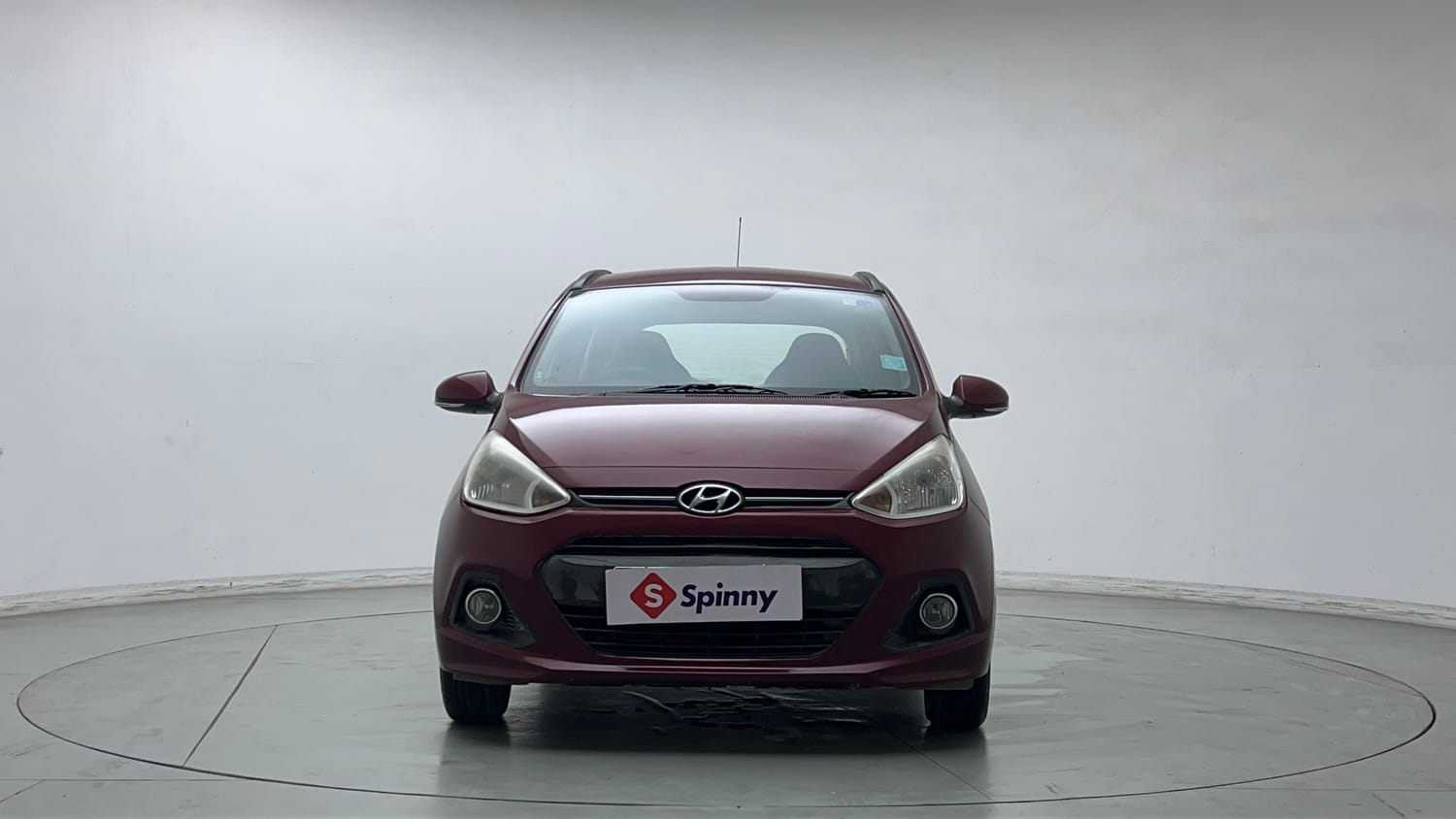 Used 2015 Hyundai Grand i10 Sportz 1.2 Kappa VTVT Petrol Manual exterior FRONT VIEW