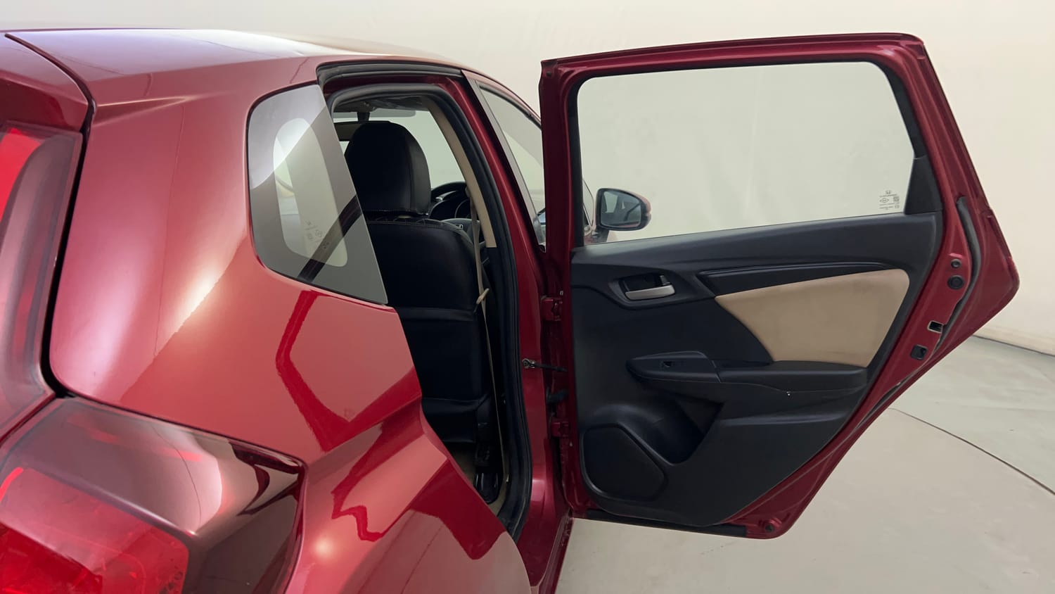 Used 2018 Honda Jazz V Petrol Petrol Manual interior RIGHT REAR DOOR OPEN VIEW
