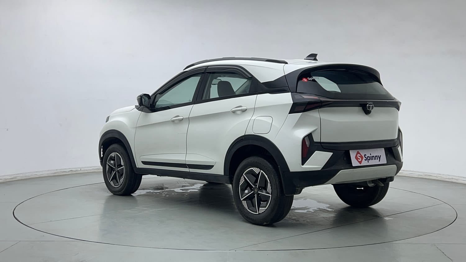 Used 2023 Tata Nexon Creative Plus 1.2 Revotron Petrol 6MT Petrol Manual exterior LEFT REAR CORNER VIEW