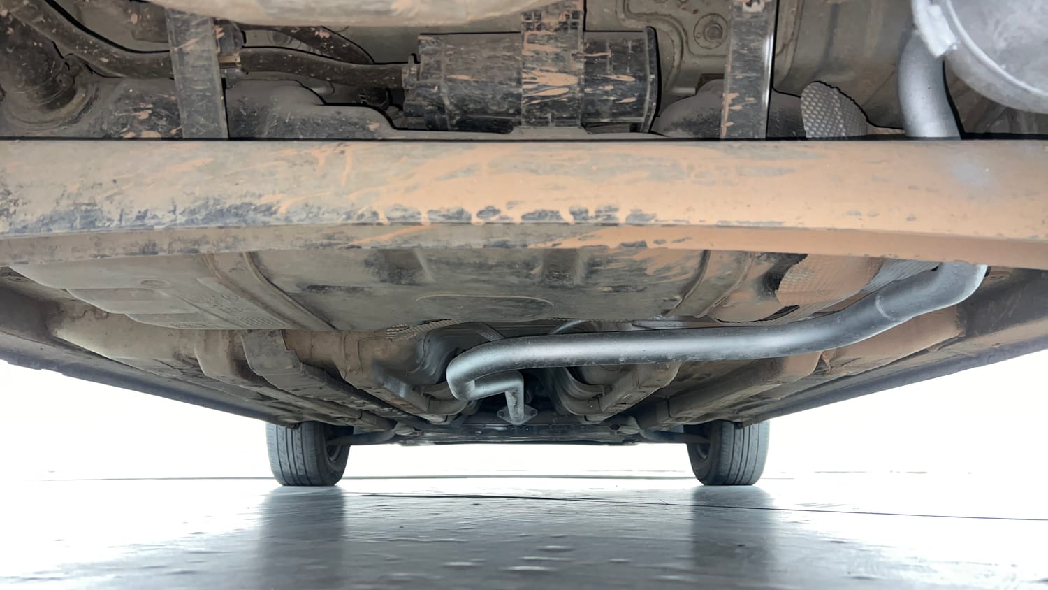 Used 2018 Hyundai Elite i20 Magna Executive 1.2 Petrol Manual extra REAR UNDERBODY VIEW (TAKEN FROM REAR)