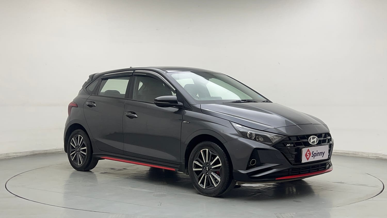 Used 2022 Hyundai i20 N Line N8 1.0 Turbo DCT Petrol Automatic exterior RIGHT FRONT CORNER VIEW