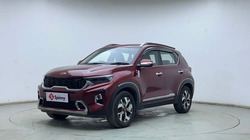 Used 2021 Kia Sonet GTX Plus 1.0 iMT Petrol Manual exterior LEFT FRONT CORNER VIEW