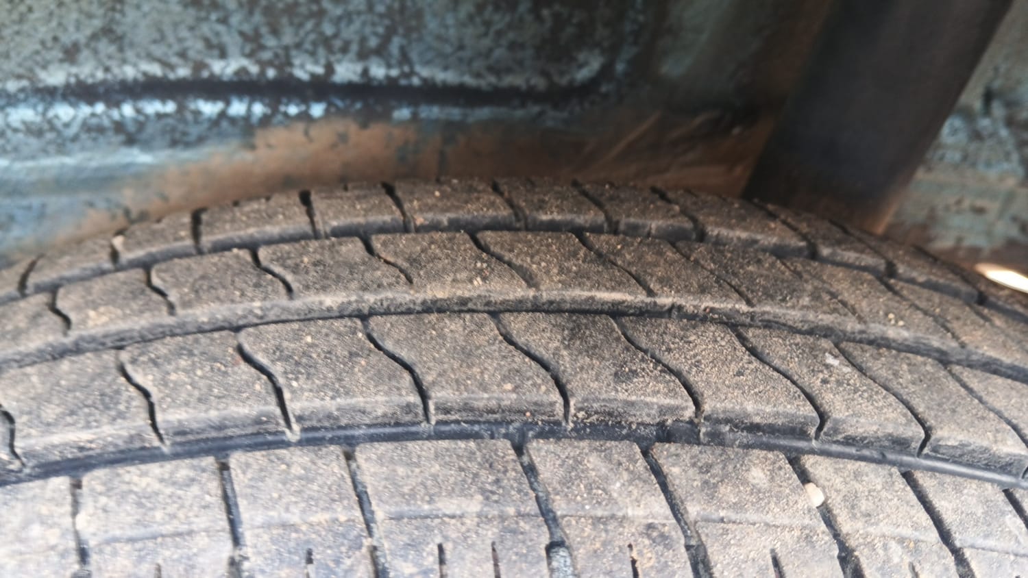 Used 2019 Maruti Suzuki Wagon R ZXi 1.2 AMT Petrol Automatic tyres LEFT REAR TYRE TREAD VIEW