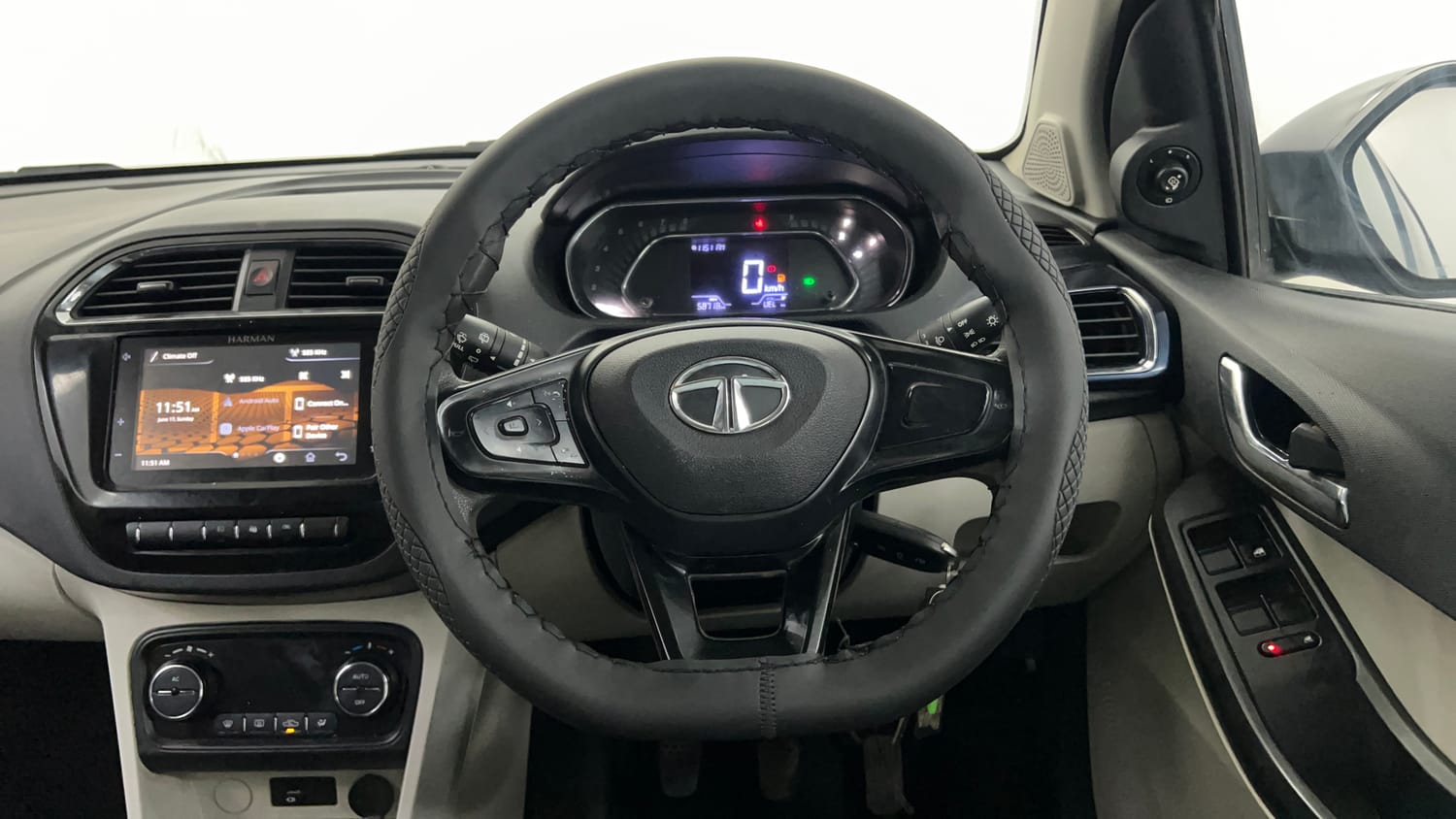 Used 2022 Tata Tiago XZ Plus CNG Cng Manual interior STEERING VIEW