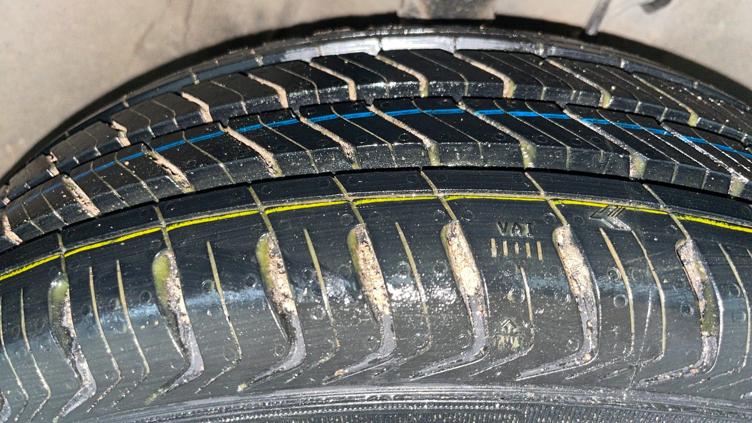 Used 2020 Maruti Suzuki Alto K10 VXi Petrol Manual tyres RIGHT FRONT TYRE TREAD VIEW