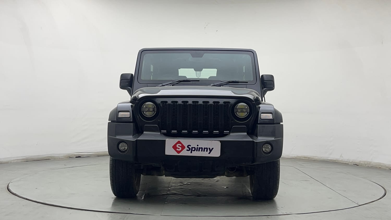 Used 2023 mahindra Thar LX Hard Top Petrol AT 4WD Petrol Automatic exterior FRONT VIEW