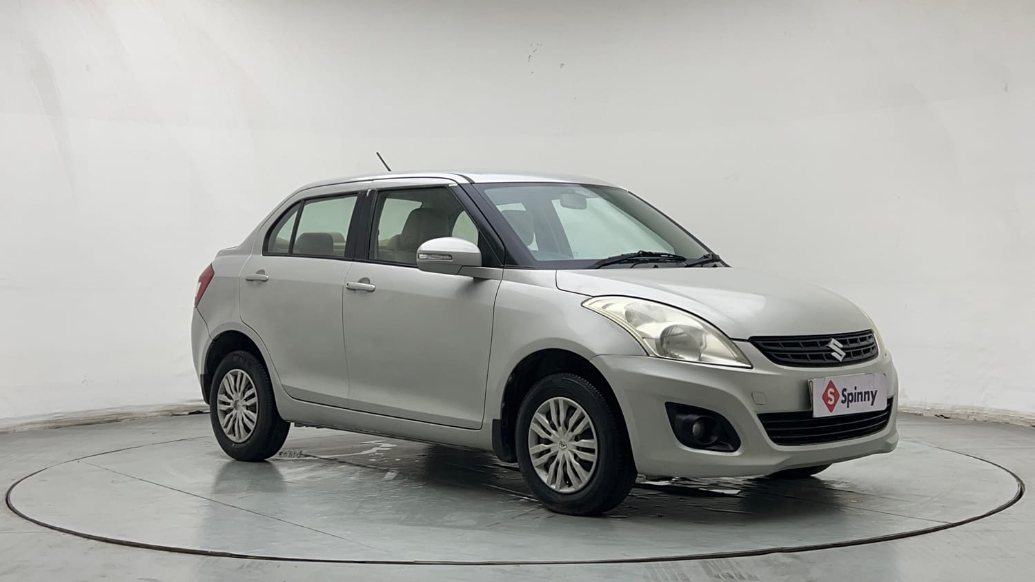 Used 2013 Maruti Suzuki Swift Dzire VXI Petrol Manual exterior RIGHT FRONT CORNER VIEW