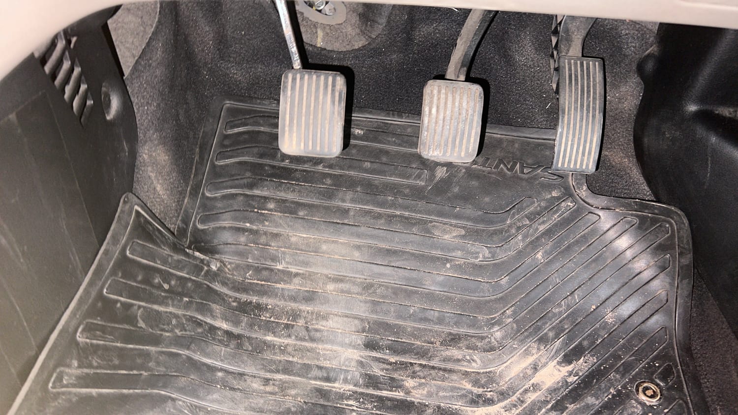 Used 2019 Hyundai Santro Sportz Petrol Manual interior PEDALS VIEW