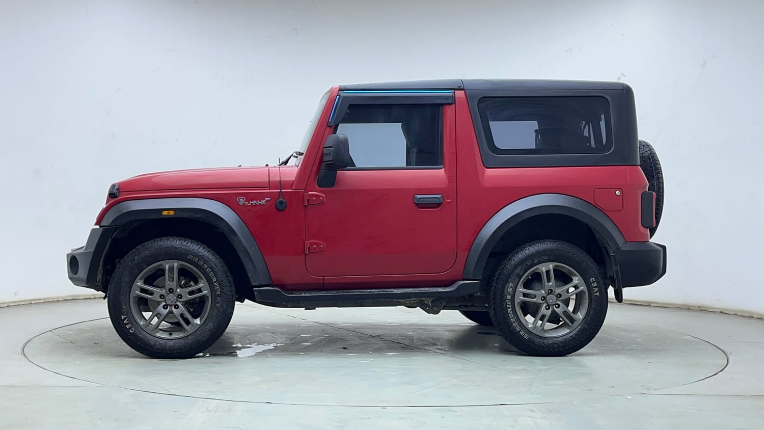 Used 2024 Mahindra Thar LX Hard Top Diesel AT 4WD Diesel Automatic exterior LEFT SIDE VIEW