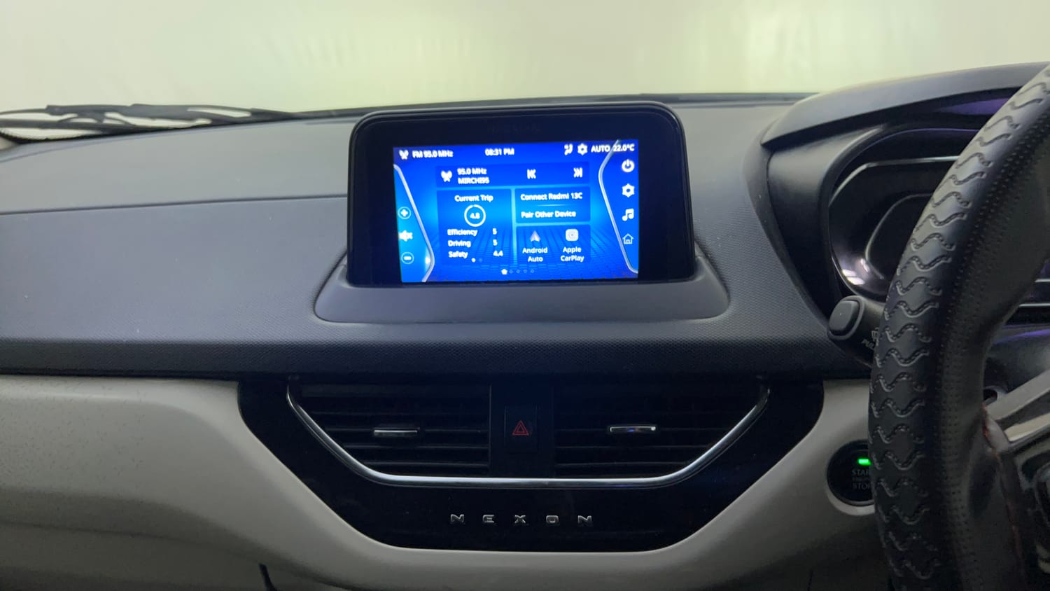 Used 2023 Tata Nexon XZ Plus Petrol Manual top_features Touch screen infotainment system