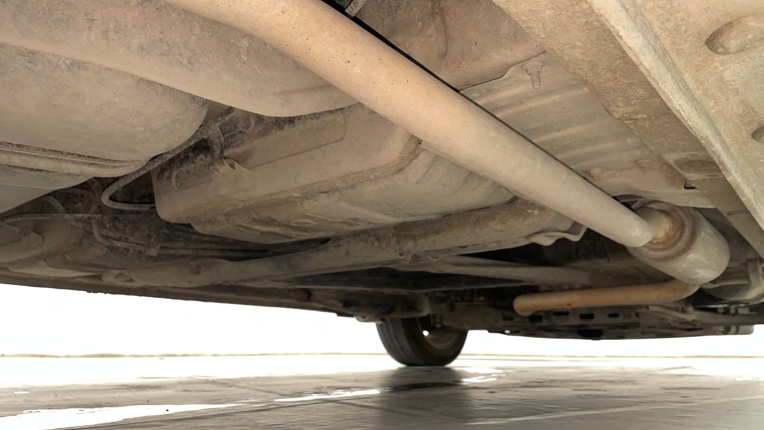 Used 2024 Honda City V Petrol MT Petrol Manual extra REAR RIGHT UNDERBODY VIEW