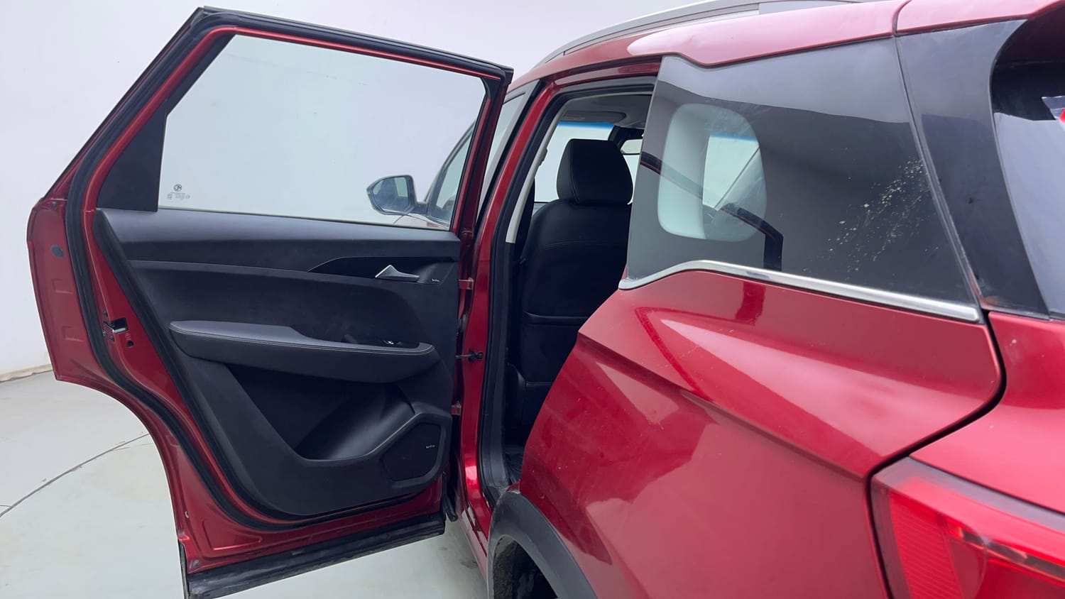 Used 2020 MG Motors Hector Sharp 1.5 DCT Petrol Petrol Automatic interior LEFT REAR DOOR OPEN VIEW