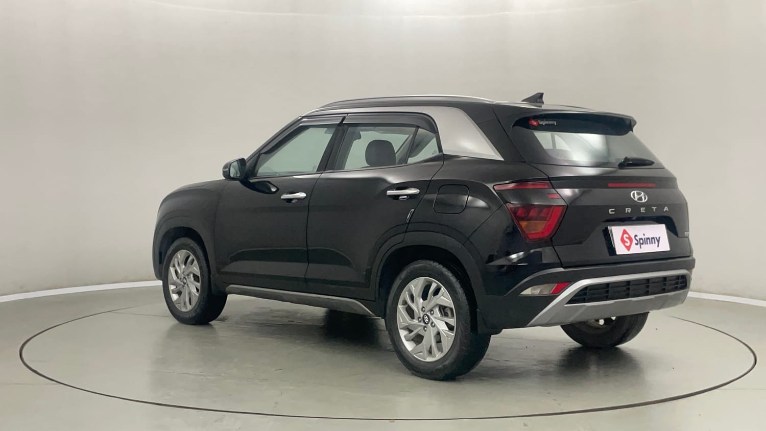 Used 2023 Hyundai Creta SX 1.5 Petrol Petrol Manual exterior LEFT REAR CORNER VIEW