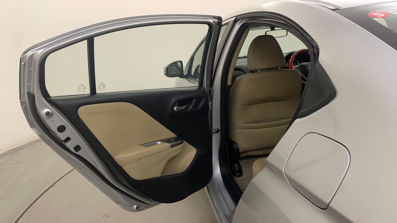 Used 2014 Honda City VX Diesel Diesel Manual interior LEFT REAR DOOR OPEN VIEW