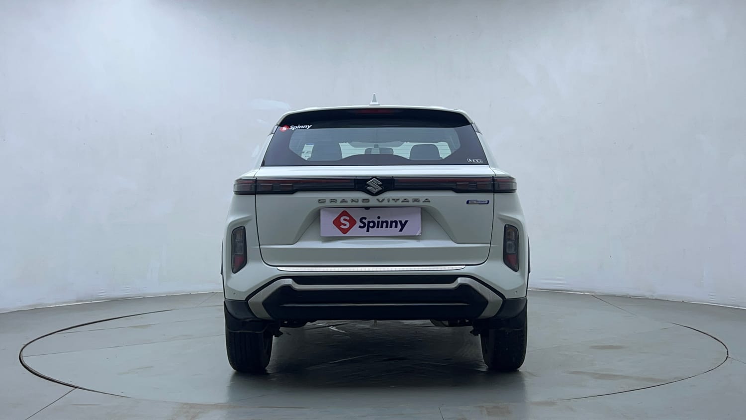 Used 2023 Maruti Suzuki Grand Vitara Delta Smart Hybrid AT Petrol Automatic exterior BACK VIEW