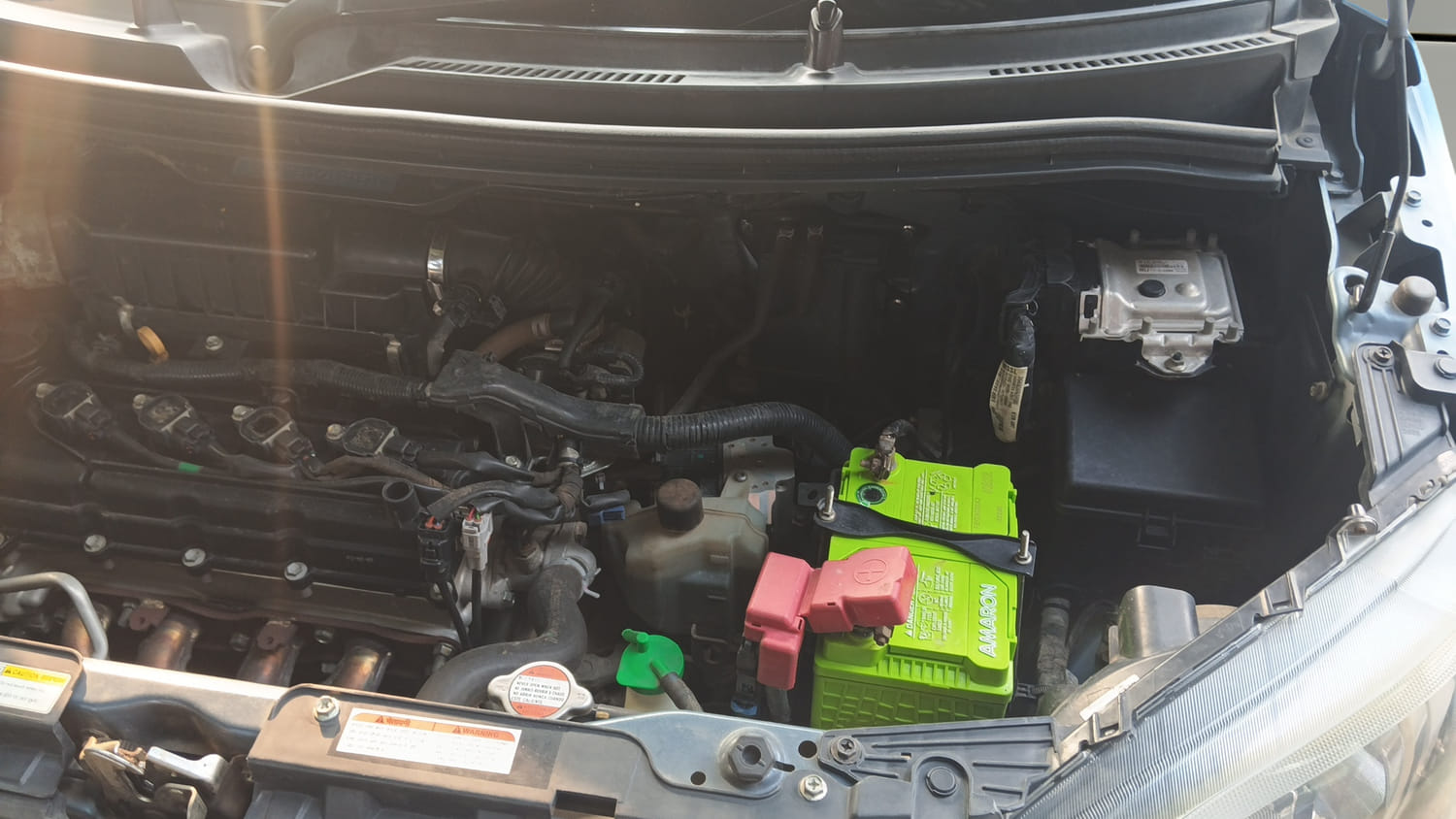 Used 2019 Maruti Suzuki Wagon R ZXi 1.2 AMT Petrol Automatic engine ENGINE LEFT SIDE VIEW