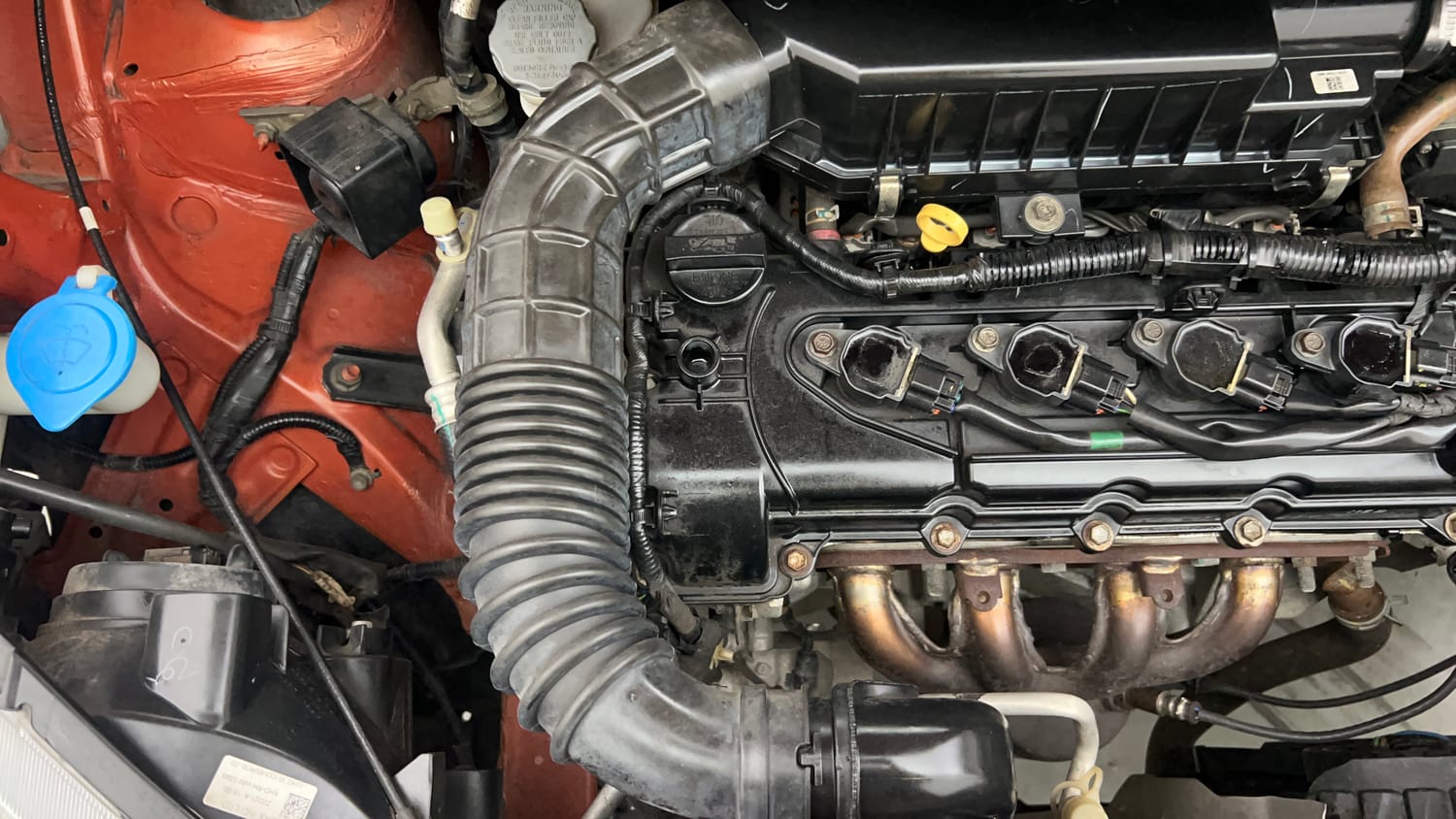 Used 2019 Maruti Suzuki Wagon R VXi 1.2 Petrol Manual engine ENGINE RIGHT SIDE VIEW