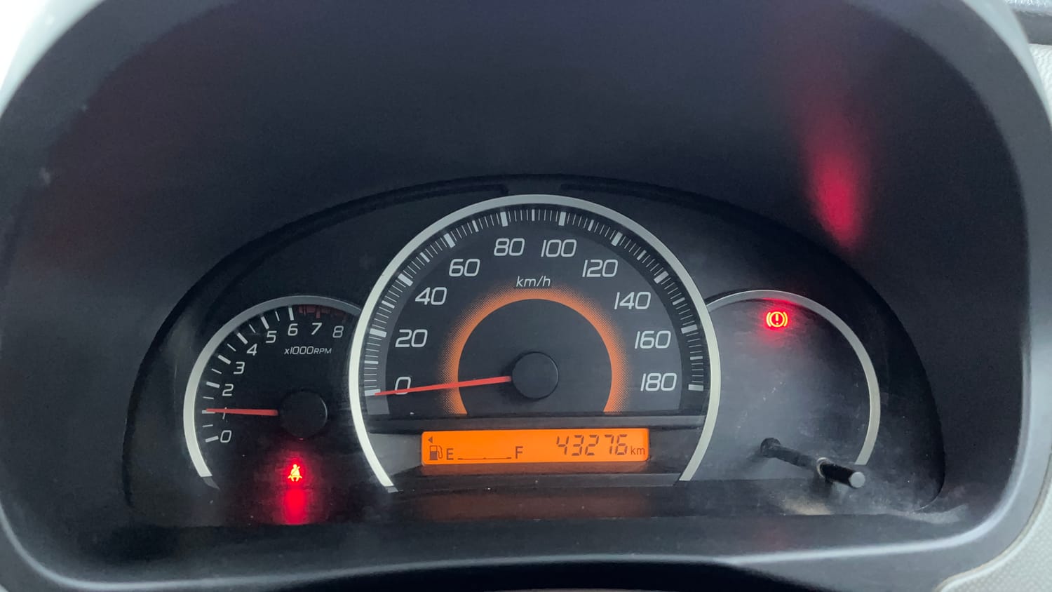 Used 2012 Maruti Suzuki Wagon R 1.0 VXi Petrol Manual interior CLUSTERMETER VIEW