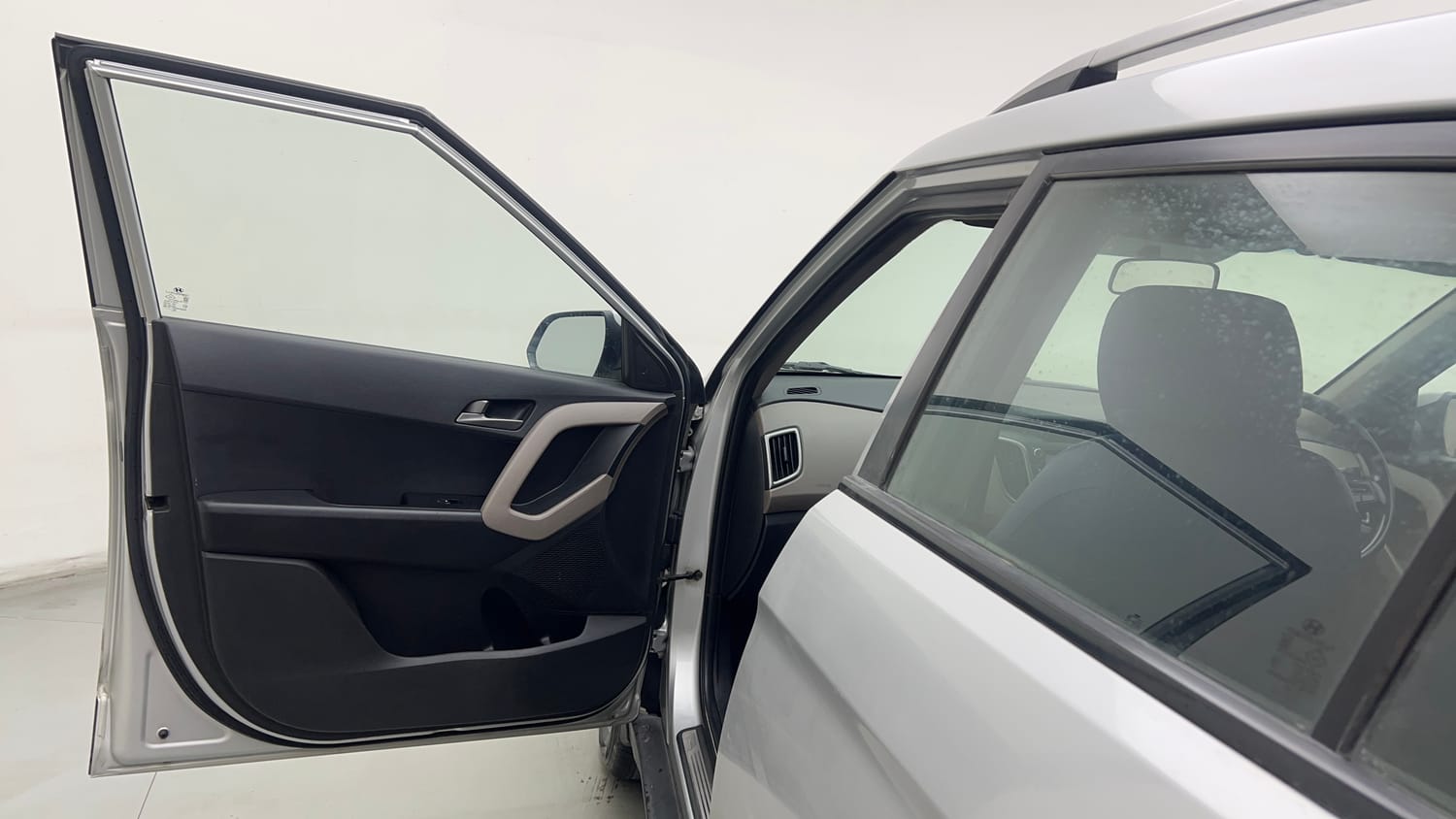 Used 2016 Hyundai Creta 1.6 SX Plus AT Petrol Petrol Automatic interior LEFT FRONT DOOR OPEN VIEW