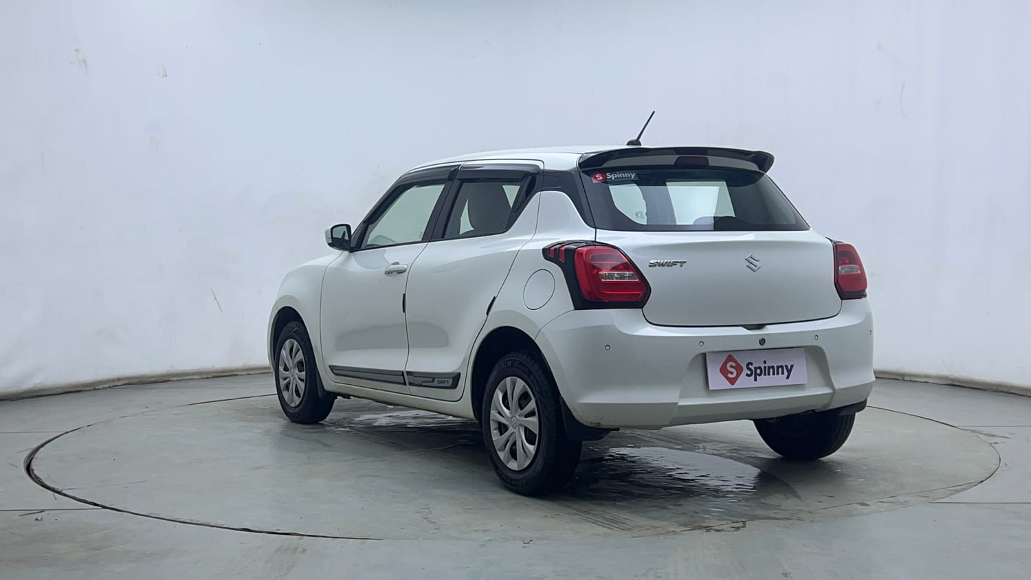 Used 2022 Maruti Suzuki Swift VXi Petrol Manual exterior LEFT REAR CORNER VIEW