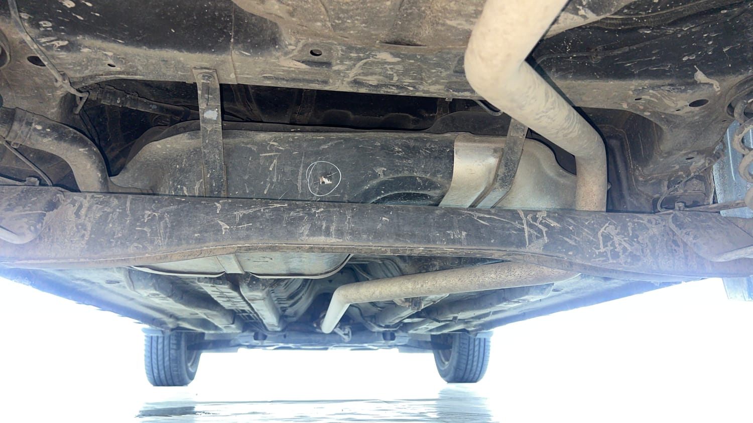 Used 2021 Hyundai Creta EX 1.5 Diesel Diesel Manual extra REAR UNDERBODY VIEW (TAKEN FROM REAR)