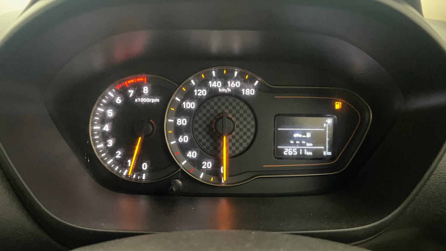 Used 2022 Hyundai Santro Sportz Petrol Manual interior CLUSTERMETER VIEW