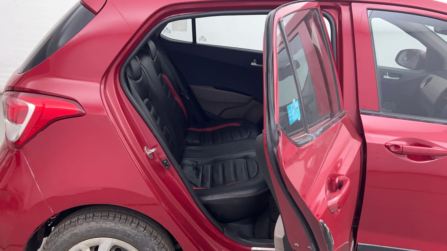 Used 2017 Hyundai Grand i10 Sportz 1.2 Kappa VTVT Petrol Manual interior RIGHT SIDE REAR DOOR CABIN VIEW
