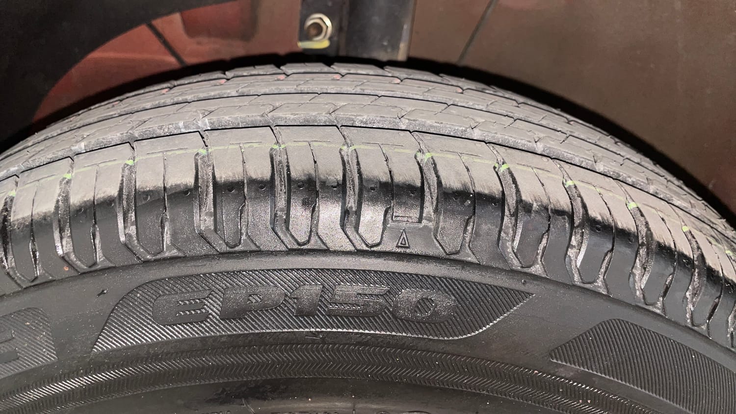 Used 2017 Maruti Suzuki Dzire VXi Petrol Manual tyres LEFT FRONT TYRE TREAD VIEW